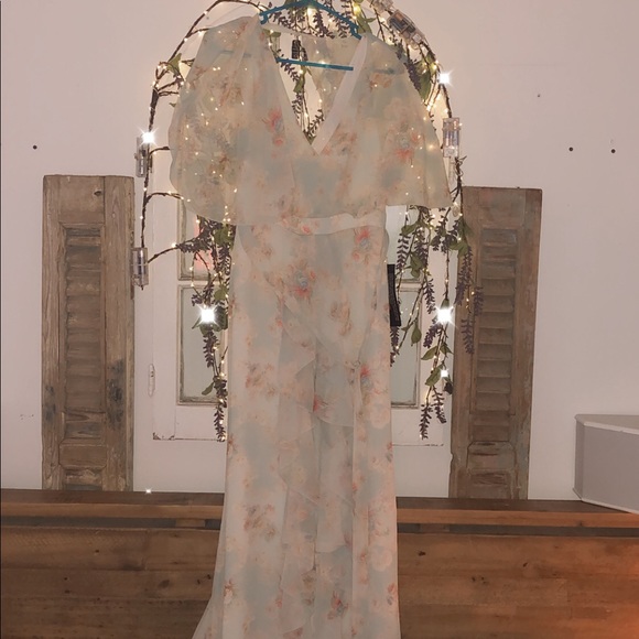 Topshop Muted floral print dress - Picture 2 of 12